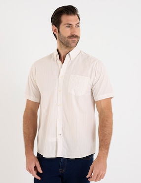 Camisa casual Weekend manga corta para hombre
