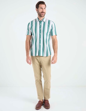 Camisa casual Weekend manga corta para hombre