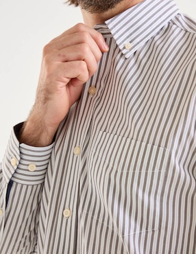 Camisa casual Weekend manga larga para hombre