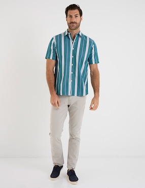 Camisa casual Weekend manga corta para hombre