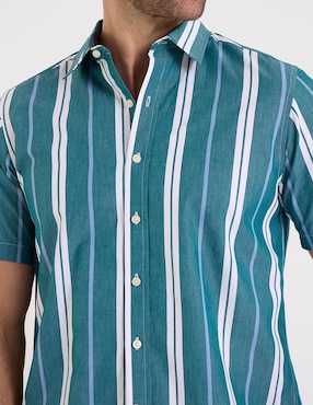 Camisa casual Weekend manga corta para hombre