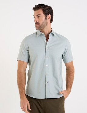 Camisa casual Weekend manga corta para hombre