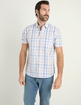 Camisa casual Weekend manga corta para hombre