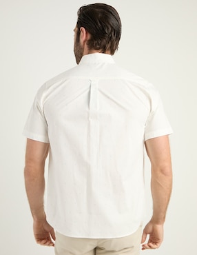 Camisa casual Weekend de algodón manga corta para hombre