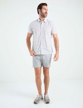Camisa casual Weekend manga corta para hombre
