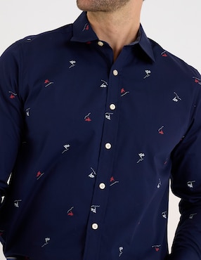 Camisa casual Weekend manga larga para hombre