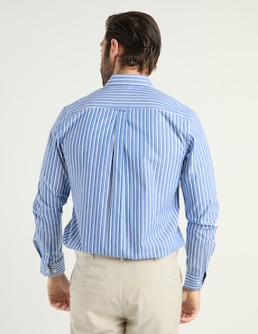 Camisa casual Weekend de algodón manga larga para hombre