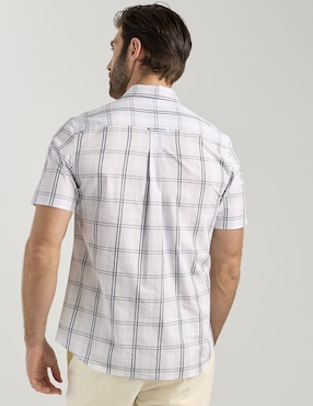 Camisa casual Weekend de algodón manga corta para hombre