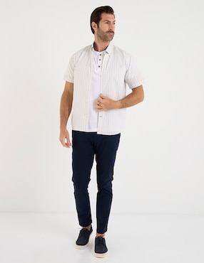 Camisa casual Weekend manga corta para hombre