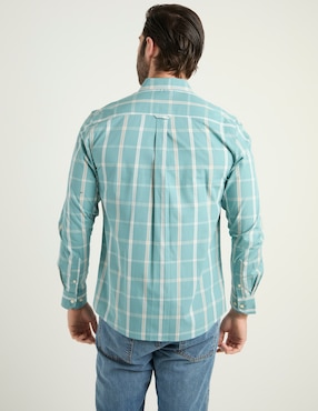 Camisa casual Weekend de algodón manga larga para hombre
