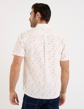 Camisa casual Weekend manga corta para hombre