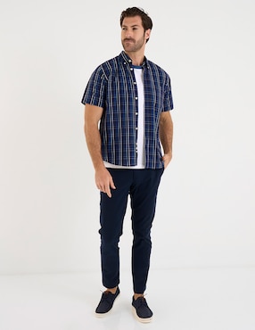 Camisa casual Weekend manga corta para hombre