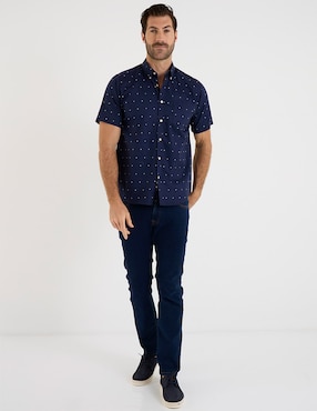 Camisa casual Weekend manga corta para hombre