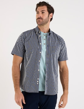 Camisa casual Weekend manga corta para hombre