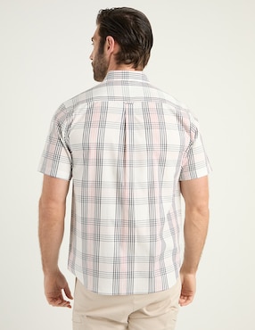 Camisa casual Weekend de algodón manga corta para hombre