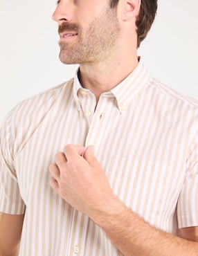 Camisa casual Weekend manga corta para hombre