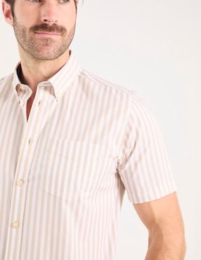 Camisa casual Weekend manga corta para hombre