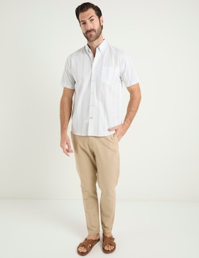 Camisa casual Weekend manga corta para hombre