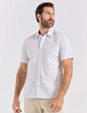 Camisa casual Weekend manga corta para hombre
