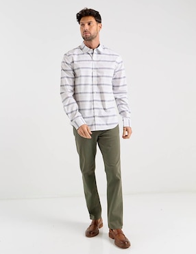 Camisa casual Weekend manga larga para hombre