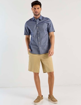 Camisa casual Weekend manga corta para hombre