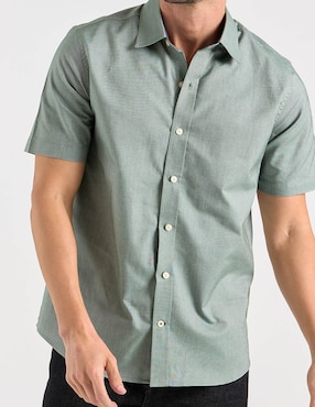 Camisa casual Weekend de algodón manga larga para hombre