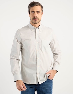 Camisa casual Weekend manga larga para hombre
