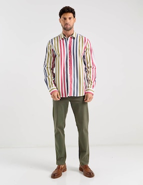Camisa casual Weekend manga larga para hombre