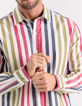 Camisa casual Weekend manga larga para hombre