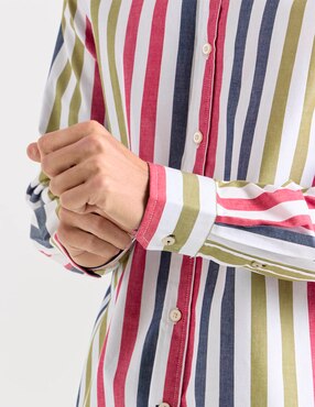 Camisa casual Weekend manga larga para hombre