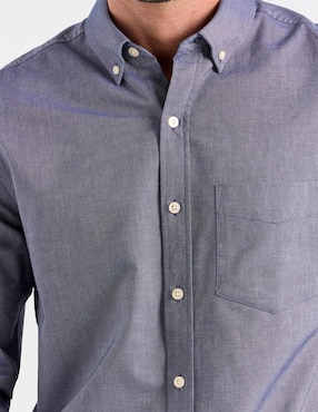 Camisa casual Weekend de algodón manga larga para hombre