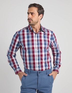 Camisa casual Weekend manga larga para hombre