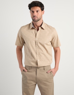 Camisa casual Weekend manga corta para hombre
