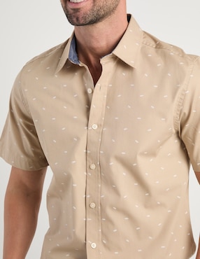 Camisa casual Weekend manga corta para hombre