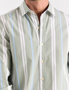 Camisa casual Weekend manga larga para hombre
