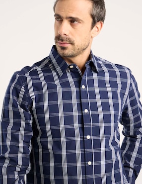 Camisa casual Weekend manga larga para hombre