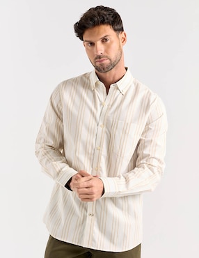 Camisa casual Weekend manga larga para hombre