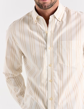 Camisa casual Weekend manga larga para hombre