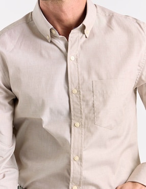 Camisa casual Weekend manga larga para hombre