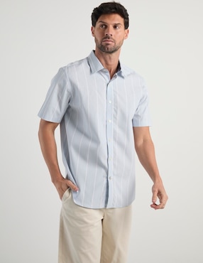 Camisa casual Weekend manga corta para hombre