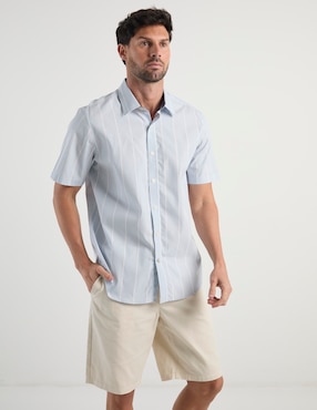 Camisa casual Weekend manga corta para hombre