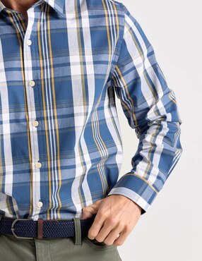 Camisa casual Weekend manga larga para hombre