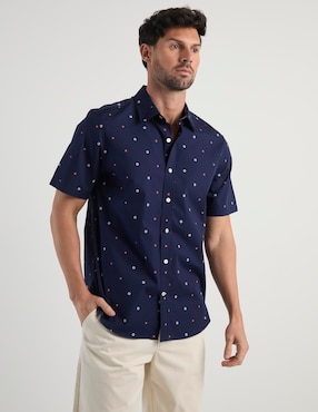 Camisa casual Weekend manga corta para hombre