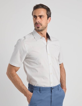 Camisa casual Weekend manga corta para hombre