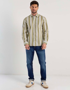 Camisa casual Weekend manga larga para hombre