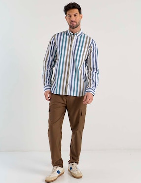 Camisa casual Weekend manga larga para hombre