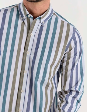 Camisa casual Weekend manga larga para hombre
