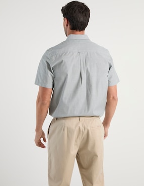 Camisa casual Weekend de algodón manga corta para hombre