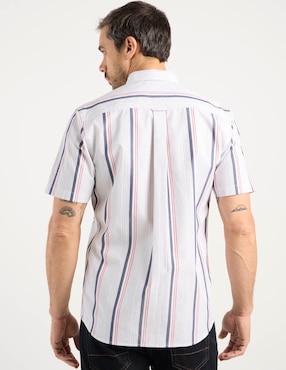 Camisa casual Weekend de algodón manga corta para hombre