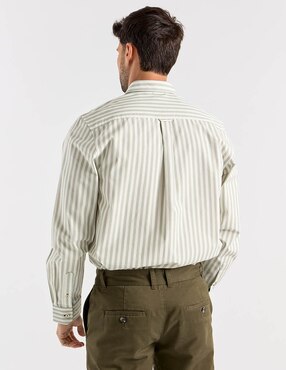 Camisa Weekend de algodón manga larga para hombre